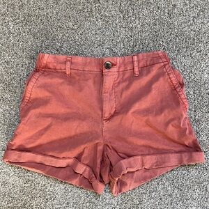 Women's Old Navy Chino Shorts in Coral